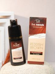 Instant Hair Coloring Shampoo (Reddish Brown)