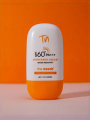 Anti-Aging Sunblock Cream SPF 60+ PA+++ – 50 ml, Octocrylene | Daily Skin Barrier | Zero White Cast Plumping Moisturizing Sunscreen | Creamy Formula | Broad Spectrum UVA/UVB Protection | Water/Sweat Resistant | For Dry Skin | Non-Greasy+Lightweight