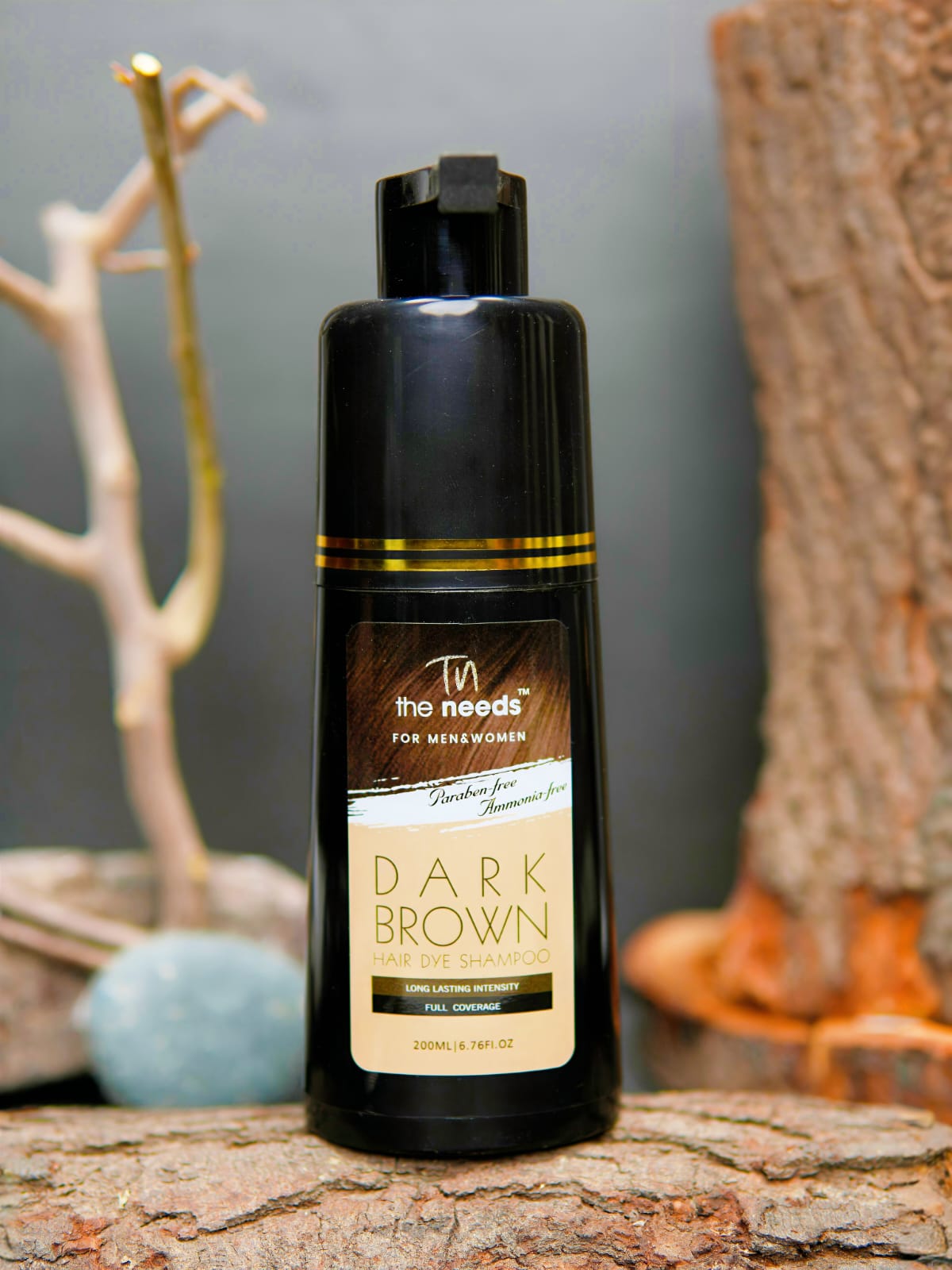 Instant Dark Brown Hair Coloring Shampoo