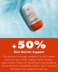 Anti-Aging Sunblock Cream SPF 60+ PA+++ – 50 ml, Octocrylene | Daily Skin Barrier | Zero White Cast Plumping Moisturizing Sunscreen | Creamy Formula | Broad Spectrum UVA/UVB Protection | Water/Sweat Resistant | For Dry Skin | Non-Greasy+Lightweight
